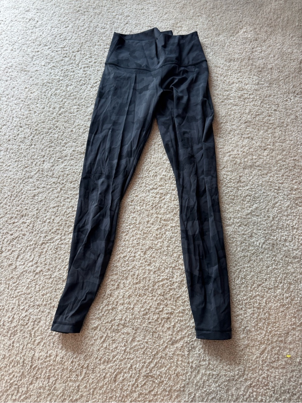 lululemon athletica Black Subtle Geo High-Rise Leggings
